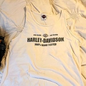 MENS HARLEY DAVISON TANK GREAT CONDITION